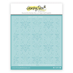 Honey Bee Stencil Daisy Lattice