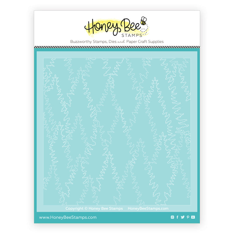 Honey Bee Stencil 4pc Tall Pines