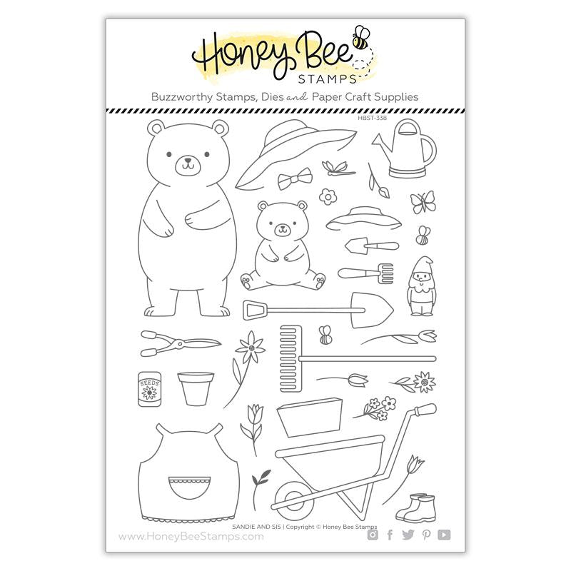 Honey Bee Clear Stamps Sandie And Sis