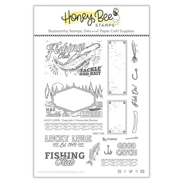 Honey Bee Clear Stamps Lucky Lures