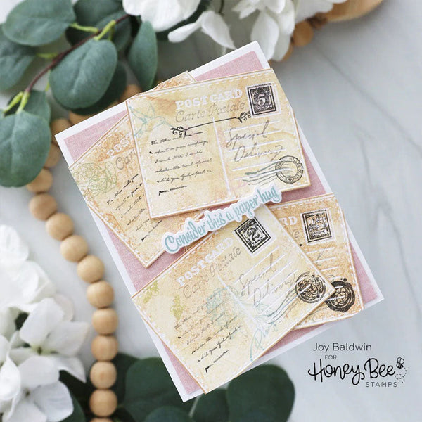 Honey Bee Clear Stamps Mailbox Memos