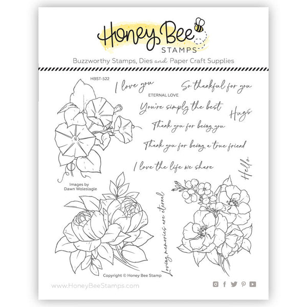 Honey Bee Clear Stamps Eternal Love