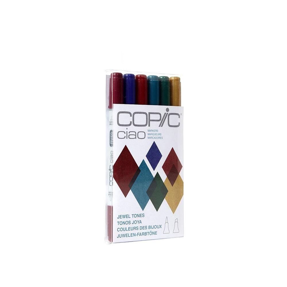 COPIC Ciao Marker 6pc Jewels