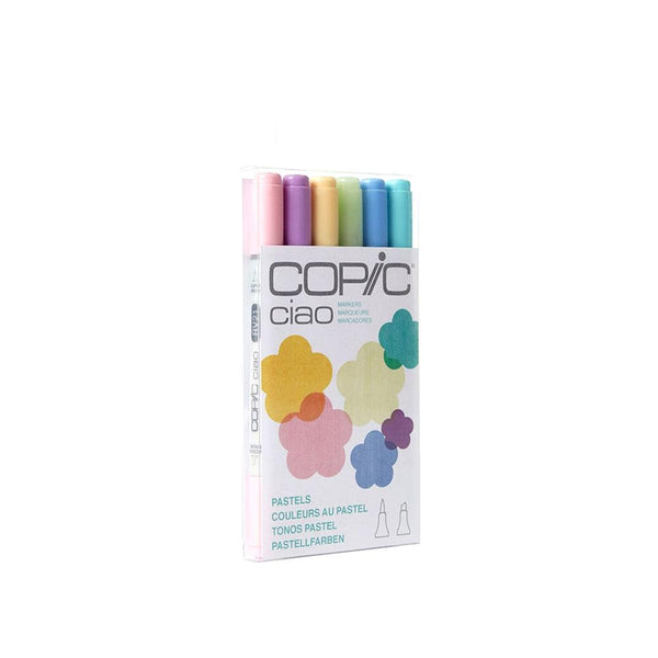 COPIC Ciao Marker 6pc Pastels