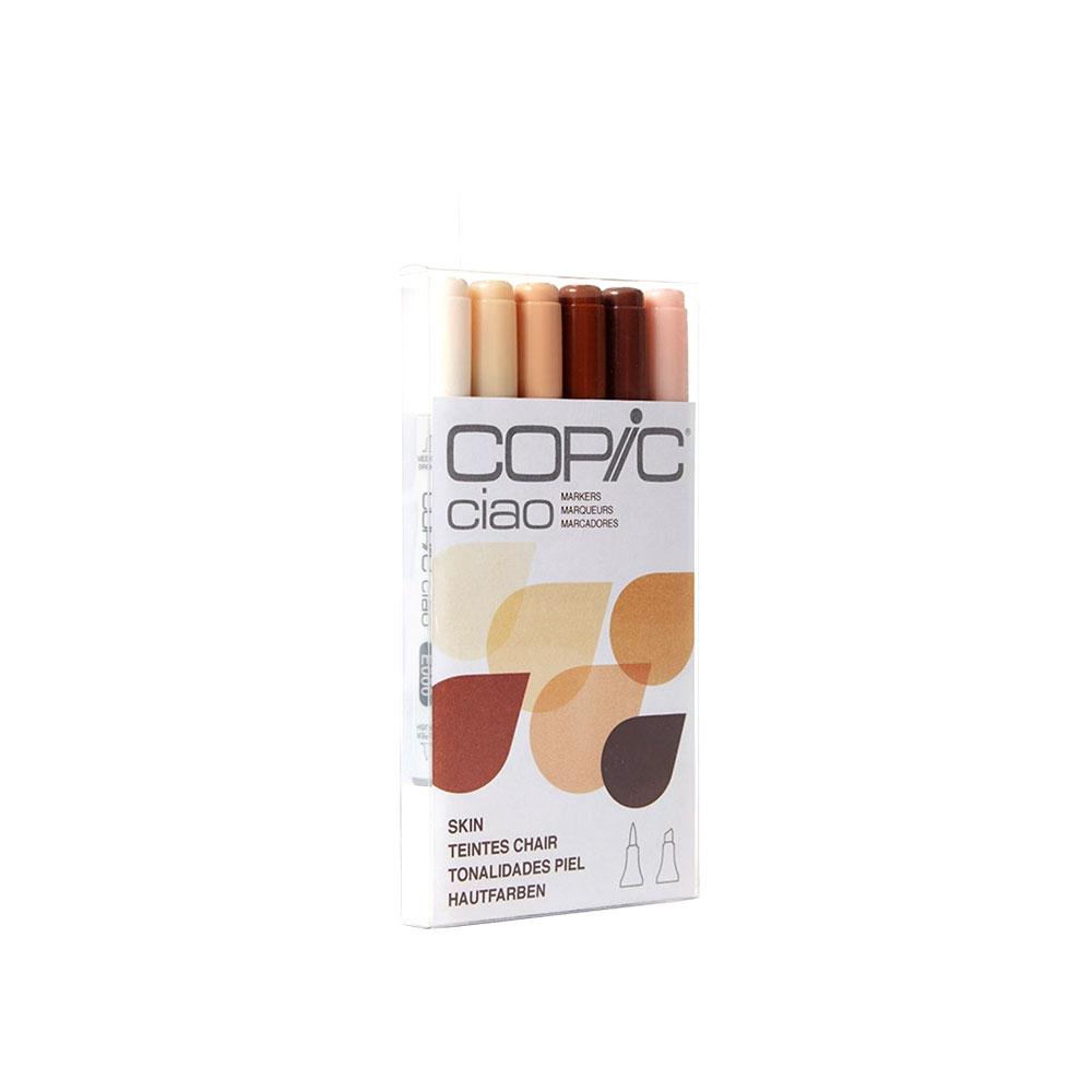 COPIC Ciao Marker 6pc Skin