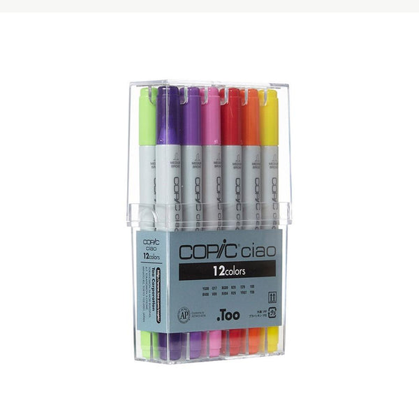 COPIC Ciao Marker 12pc Basic