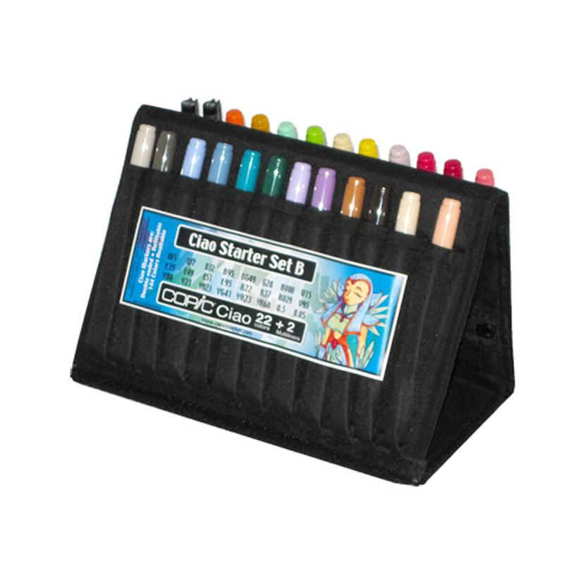 COPIC Ciao Marker 22pc Wallet B