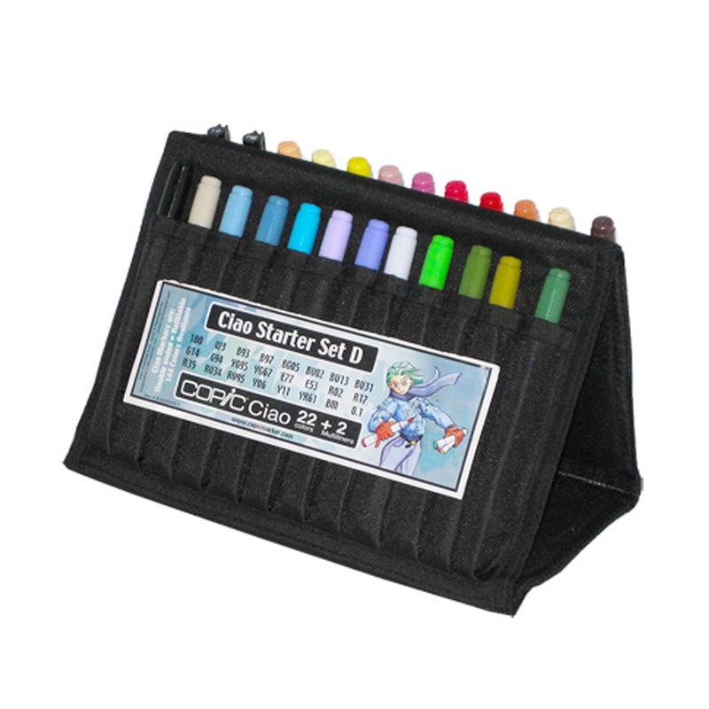 COPIC Ciao Marker 22pc Wallet D