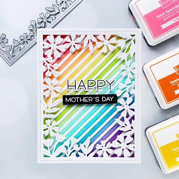 Lawn Fawn Stencil Skinny Stripes