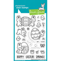 Lawn Fawn Clear Stamps Eggstraordinary Easter