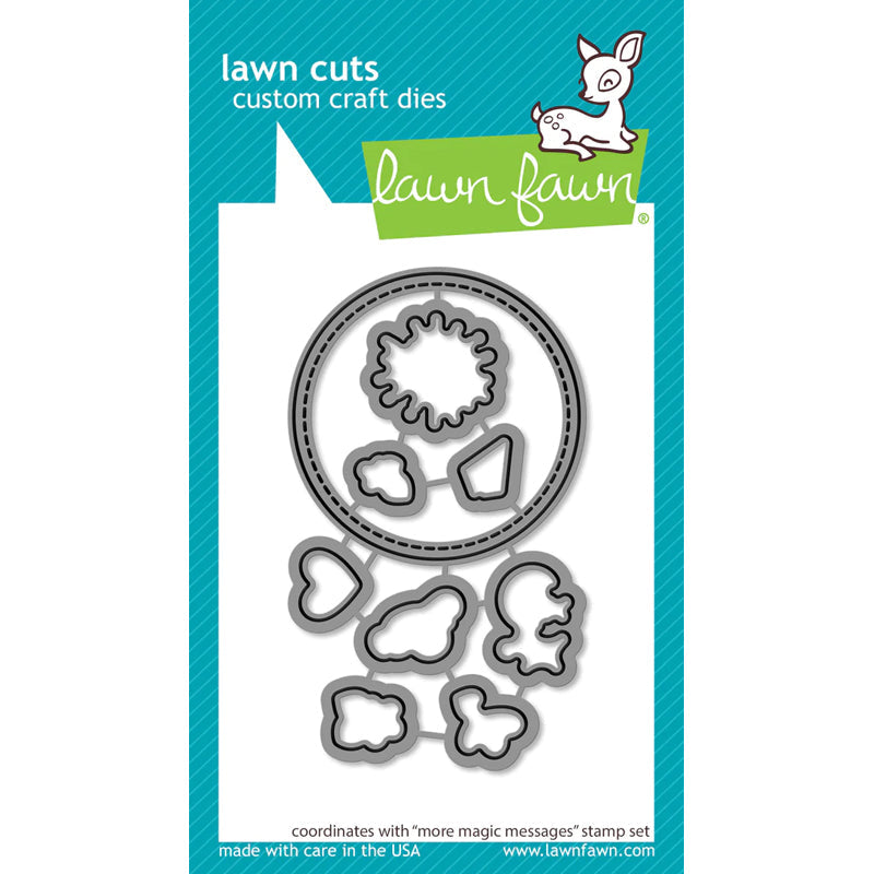 Lawn Fawn Dies More Magic Messages