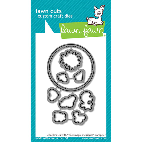 Lawn Fawn Dies More Magic Messages