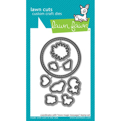 Lawn Fawn Dies More Magic Messages
