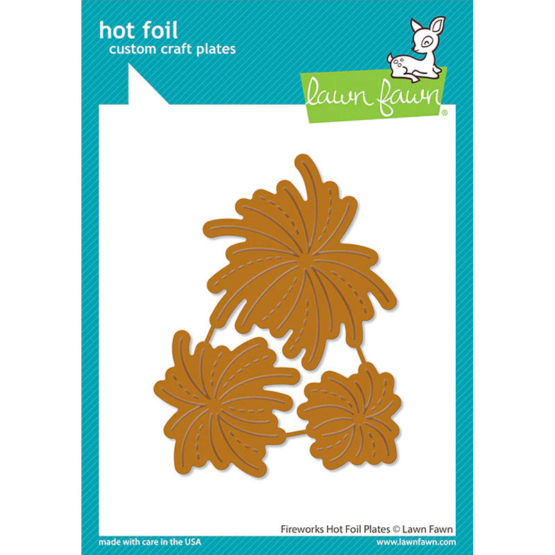 Lawn Fawn Hot Foil Plate Fireworks