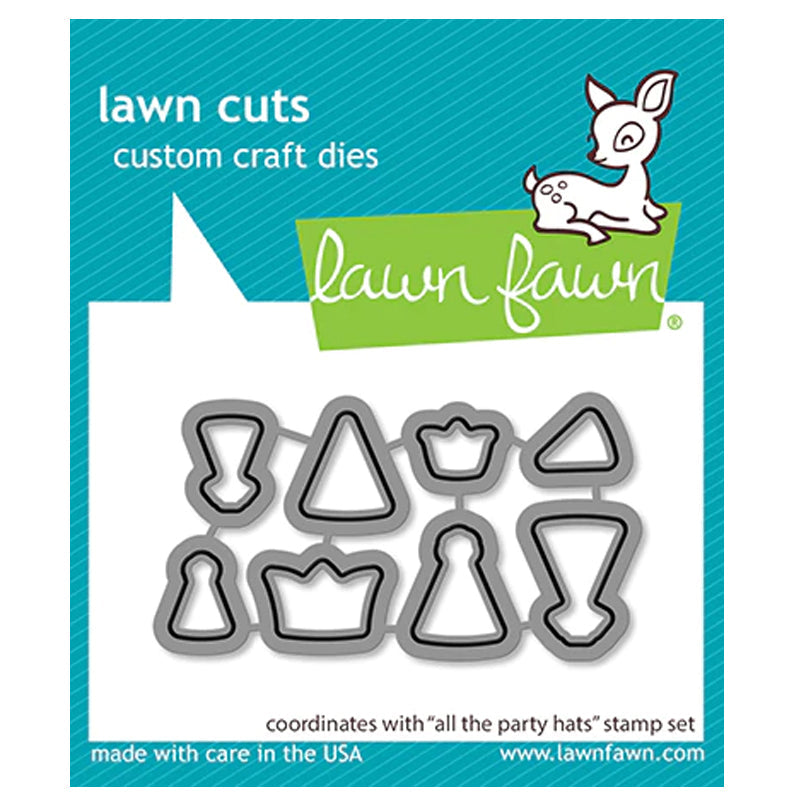 Lawn Fawn Dies All The Party Hats