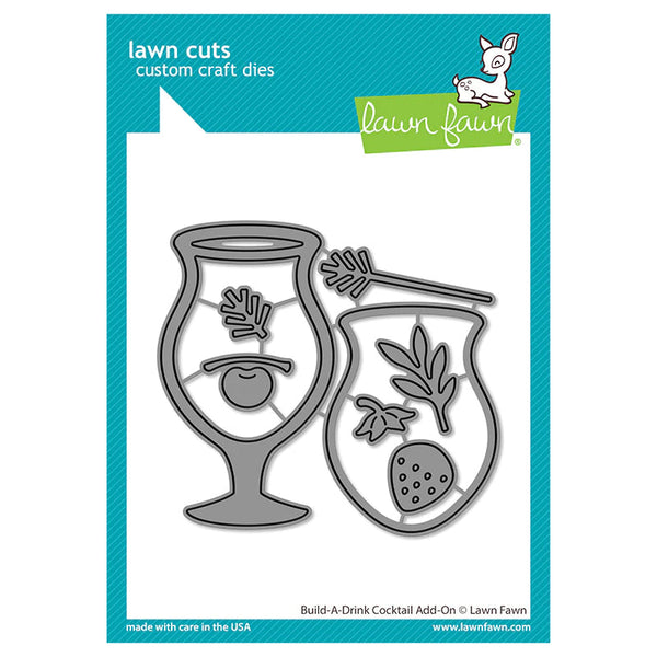 Lawn Fawn Dies Build-A-Drink Cocktail Add-On