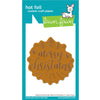 Lawn Fawn Hot Foil Plate Foiled Sentiments Merry Christmas