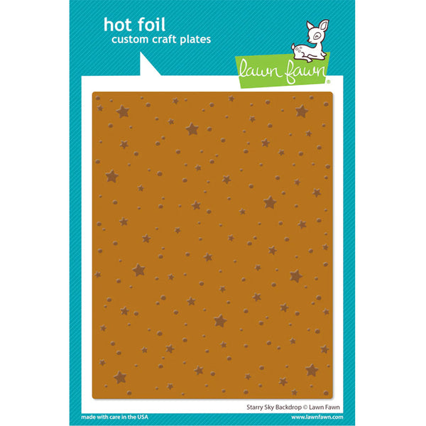 Lawn Fawn Hot Foil Plate Starry Sky Background