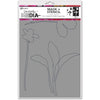 Dina Wakley Stencil Sprouts