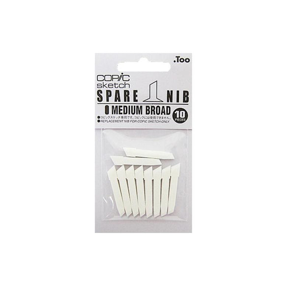 COPIC Sketch/Ciao Nib 10pc Medium Broad