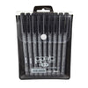 COPIC Multiliner Pen 9pc of Black B2