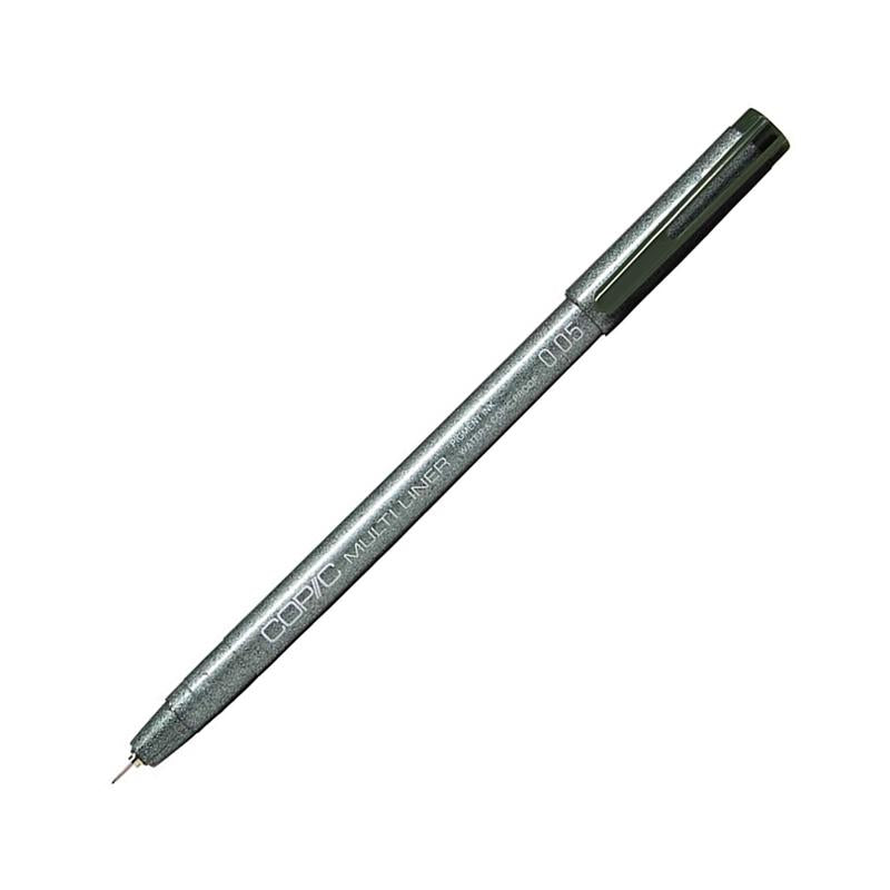 COPIC Multiliner Pen 0.05 Olive