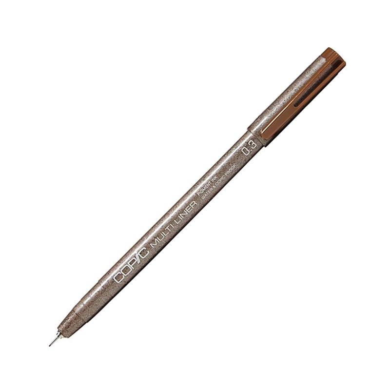 COPIC Multiliner Pen 0.3 Sepia