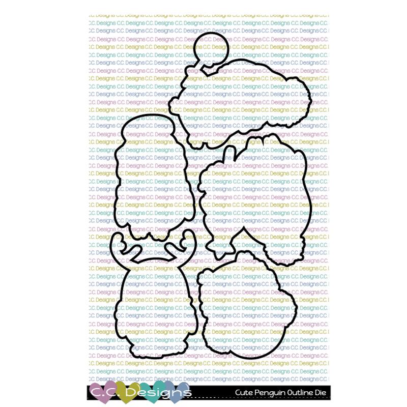 C.C. Designs Dies Cute Penguins