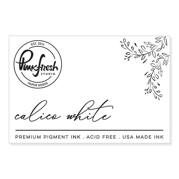 Pinkfresh Studio Dye Ink Pad Calico White