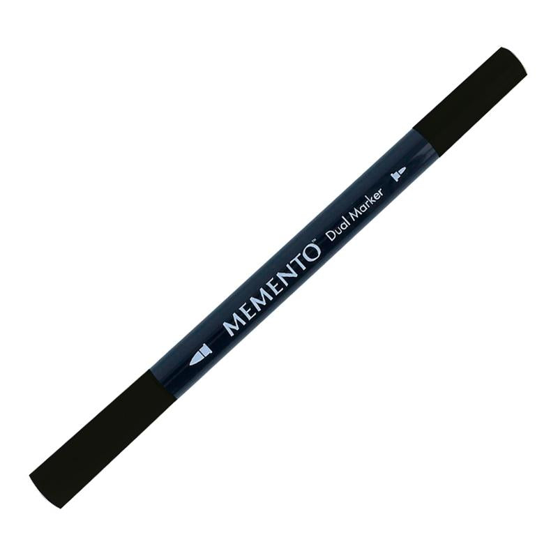 Memento Dual-Tip Marker Tuxedo Black – MarkerPOP