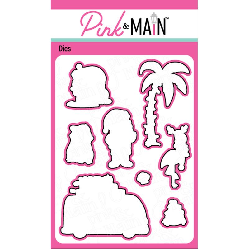 Pink & Main Dies Beachy Christmas