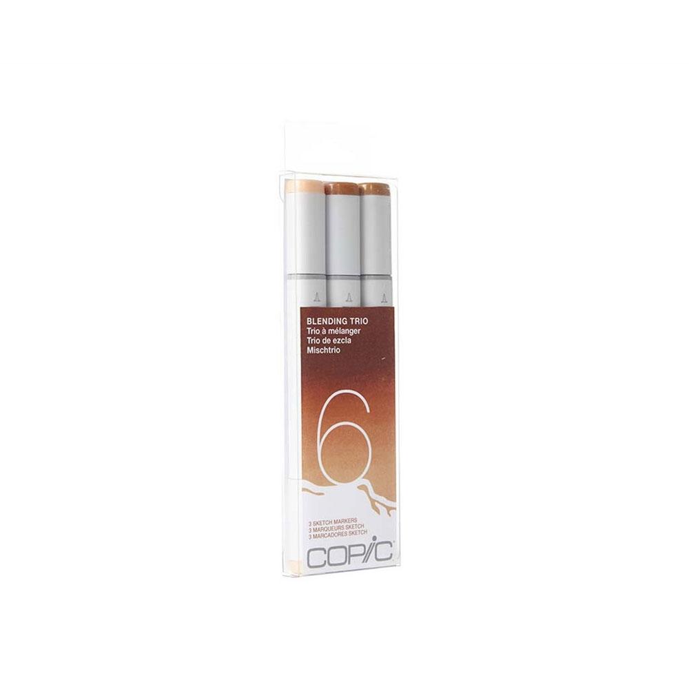 COPIC Sketch Marker 3pc Blending Trio 6