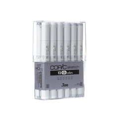 COPIC Sketch Marker 12pc Cool Gray
