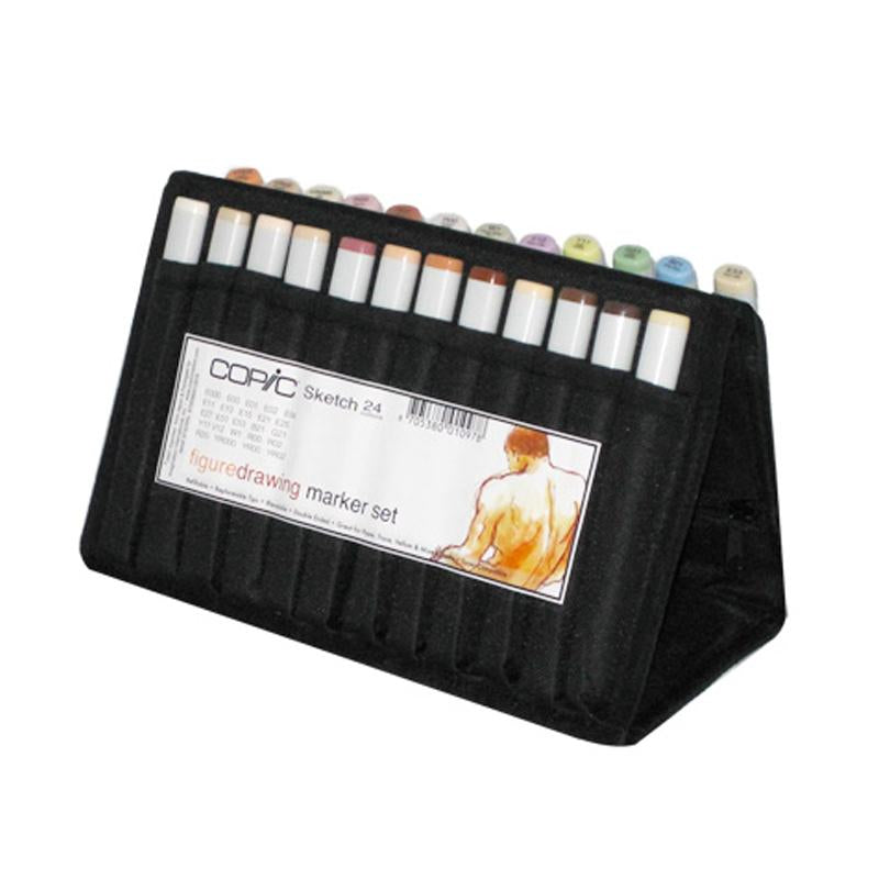COPIC Sketch Marker 24pc Wallet Figure Drawing