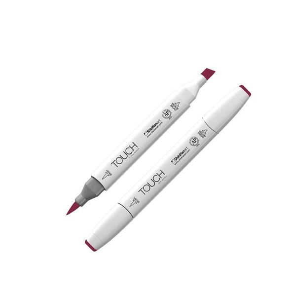 TOUCH Twin Brush Marker R1 Wine Red