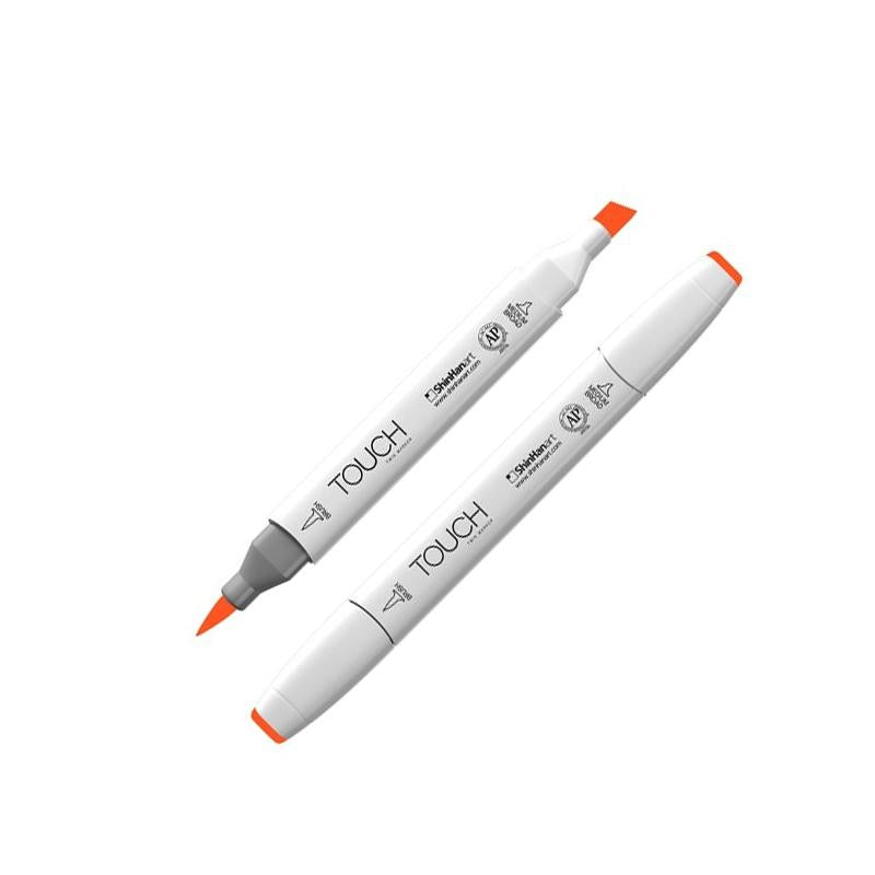 TOUCH Twin Brush Marker R22 French Vermilion