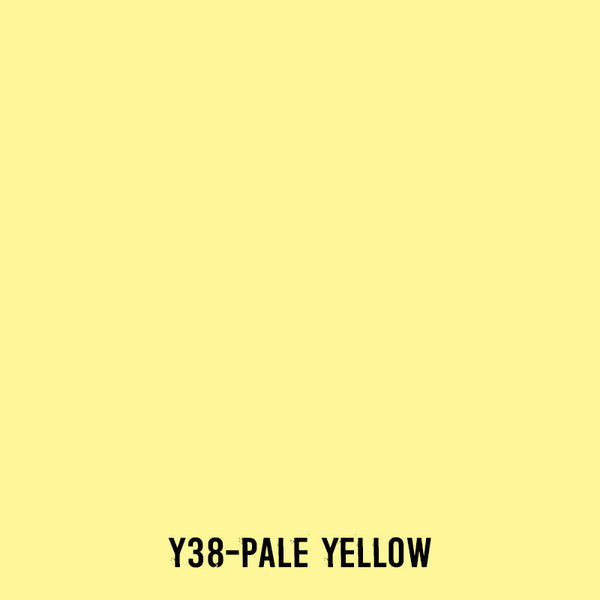 TOUCH Twin Brush Marker Y38 Pale Yellow