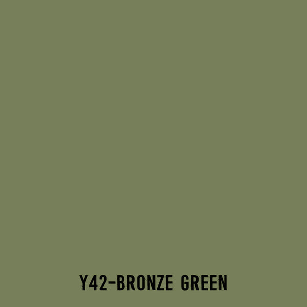 TOUCH Twin Brush Marker Y42 Bronze Green