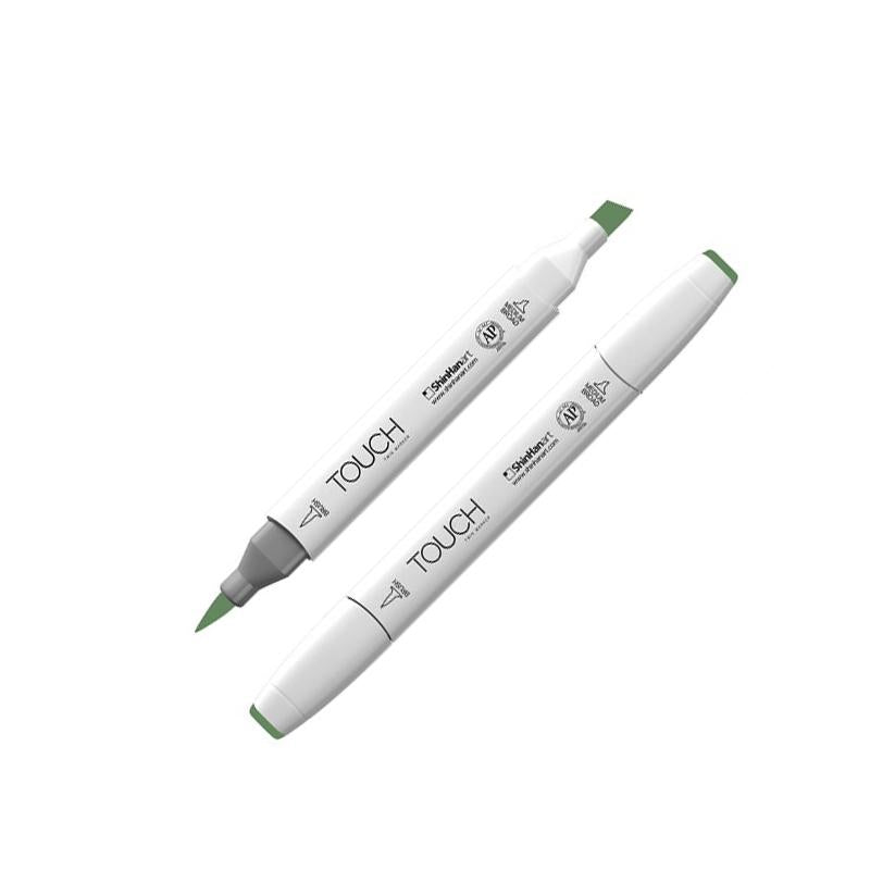 TOUCH Twin Brush Marker G43 Deep Olive Green