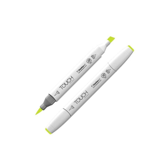 TOUCH Twin Brush Marker GY48 Yellow Green