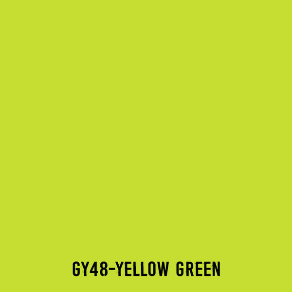 TOUCH Twin Brush Marker GY48 Yellow Green