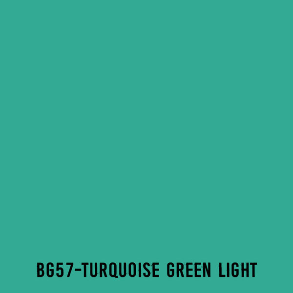 TOUCH Twin Brush Marker BG57 Turquoise Green Light