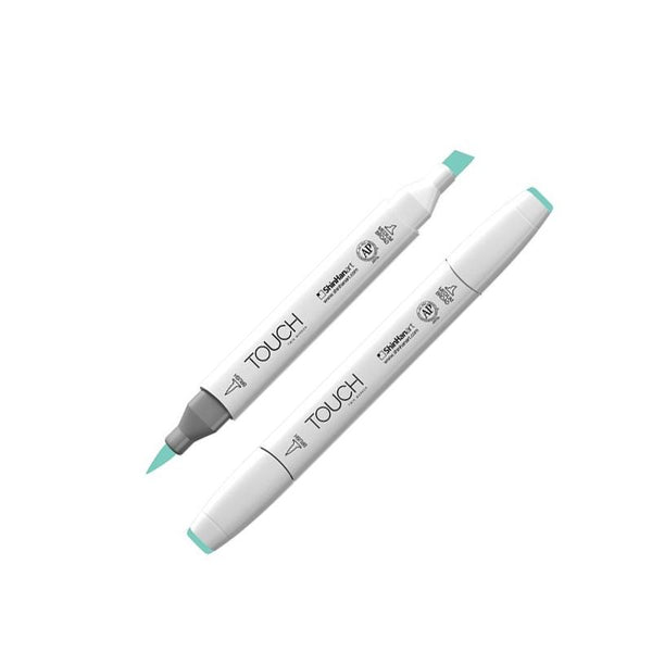 TOUCH Twin Brush Marker B68 Turquoise Blue