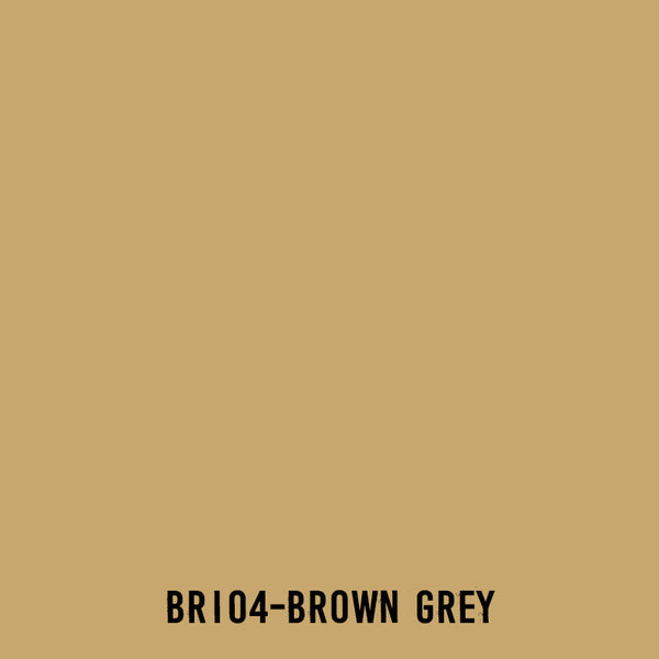 TOUCH Twin Brush Marker BR104 Brown Gray