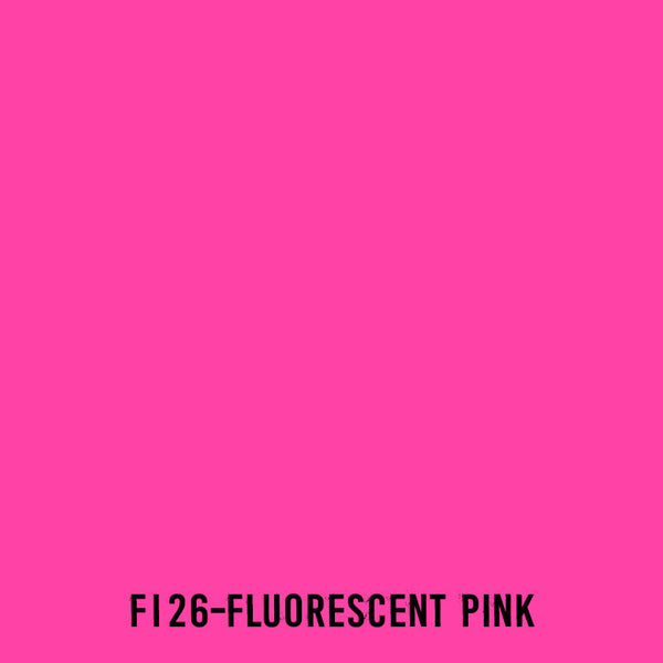 TOUCH Twin Brush Marker F126 Fluorescent Pink