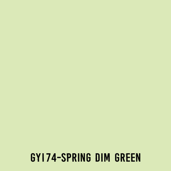 TOUCH Twin Brush Marker GY174 Spring Dim Green