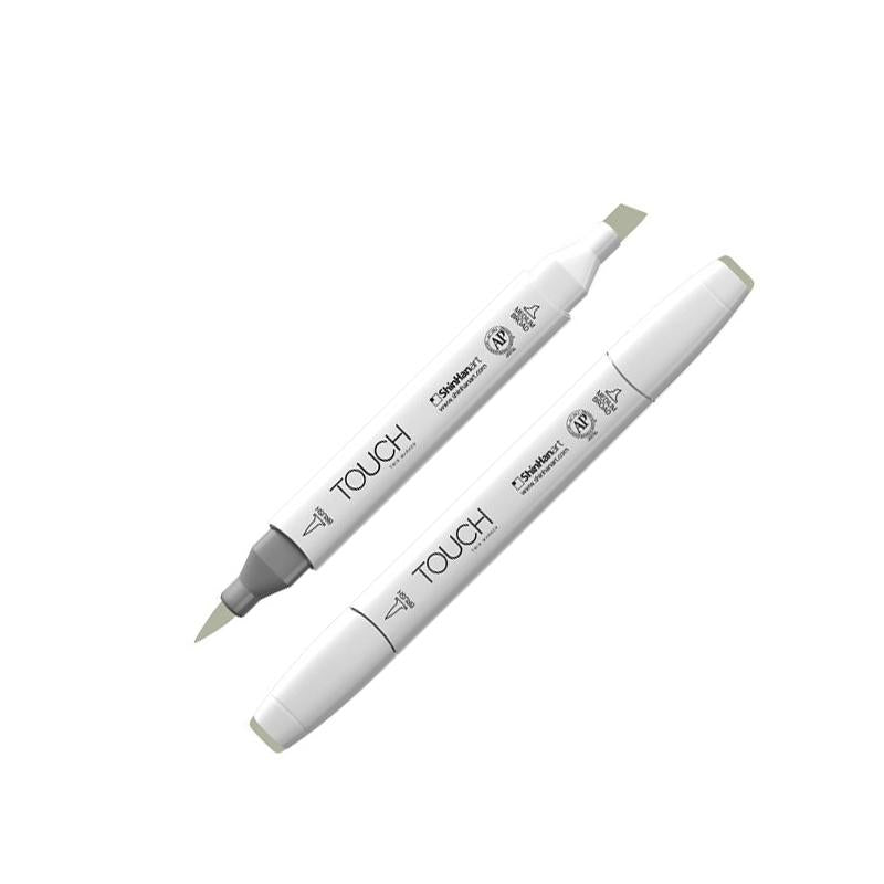 TOUCH Twin Brush Marker GY232 Grayish Green Pale