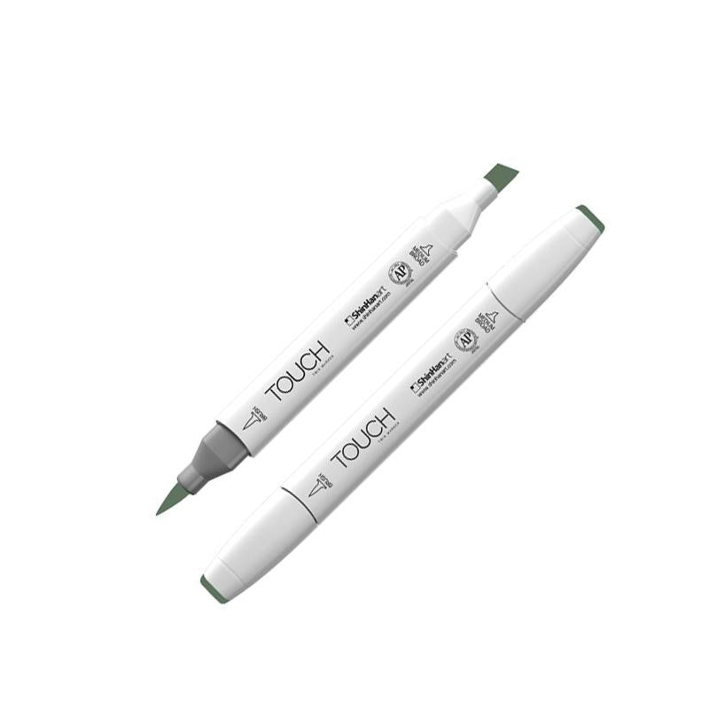 TOUCH Twin Brush Marker G241 Grayish Green Deep