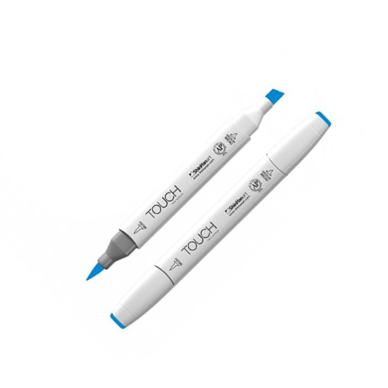 TOUCH Twin Brush Marker B263 Peacock Blue