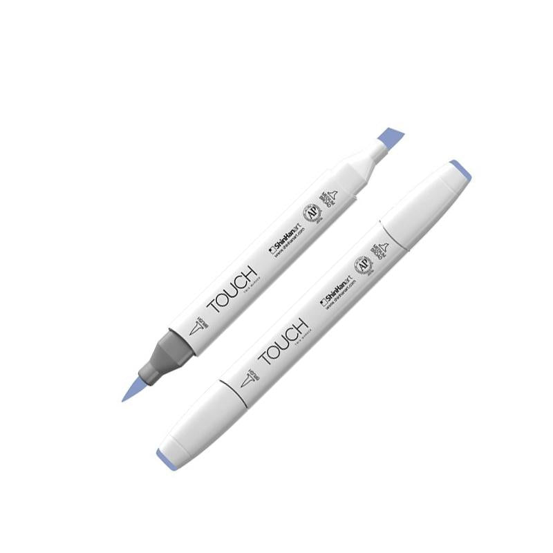 TOUCH Twin Brush Marker PB273 Blue Berry